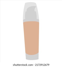 Beauty cosmetic make up vector shape