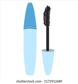 Beauty cosmetic make up vector shape