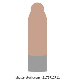 Beauty cosmetic make up vector shape