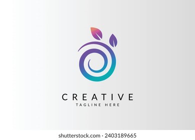 Beauty and cosmetics logo vector icon illustration