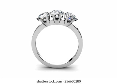 The beauty diamond ring.Vector illustration.