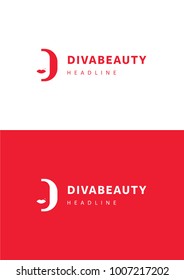 Beauty dive logo template.