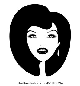 Beauty. Drawing simple lines. Minimalism.