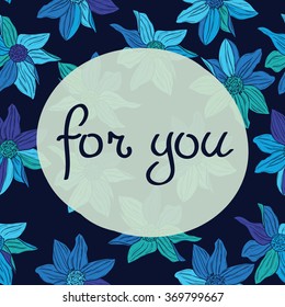 Beauty and elegance seamless pattern with bright flowers for textile, paper, wrap, scrapbook, background, invitation