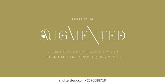 Beauty elegant font alphabet logo. Typography beautiful fashion luxury classic letters serif italic fonts decorative wedding vintage flower logos. vector illustration