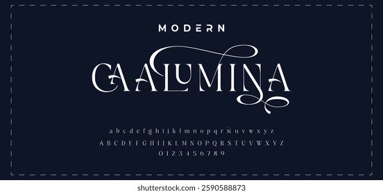 Beauty elegant font alphabet logo. Typography beautiful fashion luxury classic letters serif italic fonts decorative wedding vintage flower logos. vector illustration