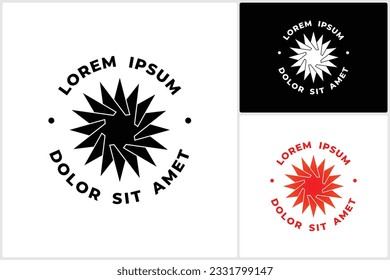 Beauty Elegant Mandala Ornament Pattern Art Star Vector Logo Design