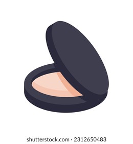 beauty equipment A portable cosmetic powder for charming face care.
