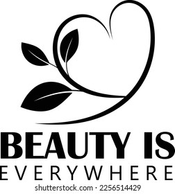 beauty is everywhere for used logo file