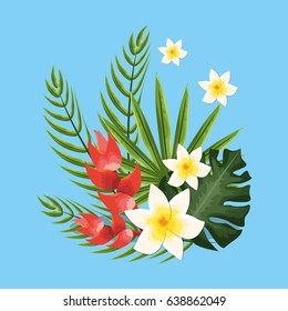 beauty and exotic flowers, roses and plants