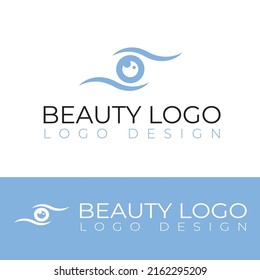 Beauty Eye Logo-Design in Vektorformat für Beauty Business