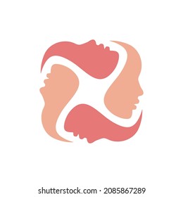 Beauty Face can be use for icon, sign, logo and etc