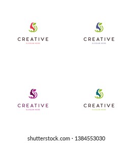 Beauty Face Creative Illustration Vector Logo