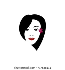 Beauty Face Logo Template