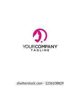 beauty face logo vector icon