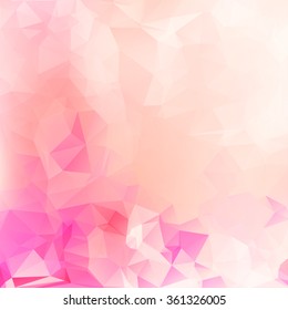 Beauty & Fashion concept abstract geometric beautiful background with soft color tones