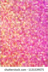 Beauty & Fashion concept pink and purple shiny background.