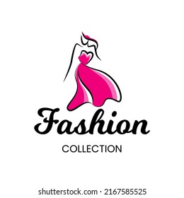 Beauty Fashion Female Logo Premium Vector Stock Vector (Royalty Free ...