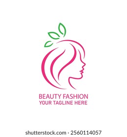 Beauty Fashion Logo Design Template,