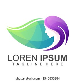 beauty fashion logo vector, template, illustration