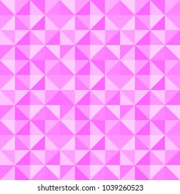 Beauty and fashion seamless pattern. Vector triangular abstract background. modern geometrical backdrop with triangles. Bright colors repeated texture. Fresh idea for booklet, cover, magazine, decor