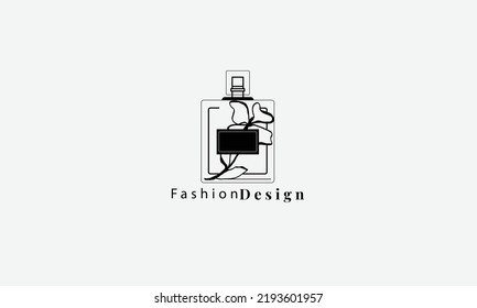 Beauty Fashion vector logo design