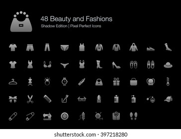 Beauty and Fashions Pixel Perfect Icons Shadow Edition