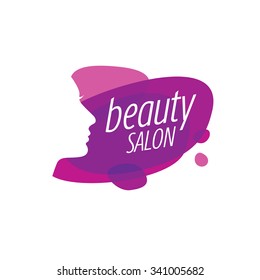 Beauty Female Face Logo Design.Cosmetic salon logo design. Creative Woman Face Vector