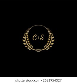Logotipo inicial de la escritura a mano del logotipo de la belleza y del Vector femenino con la Plantilla creativa para cualquier compañía o negocio
