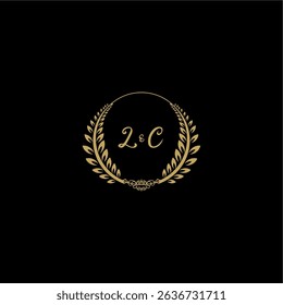 Logotipo inicial de la escritura a mano del logotipo de la belleza y del Vector femenino con la Plantilla creativa para cualquier compañía o negocio
