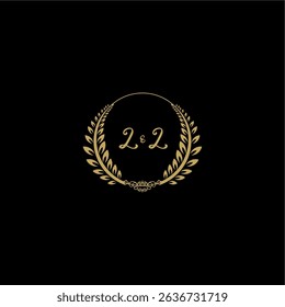 Logotipo inicial de la escritura a mano del logotipo de la belleza y del Vector femenino con la Plantilla creativa para cualquier compañía o negocio
