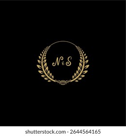 Logotipo inicial de la escritura a mano del logotipo de la belleza y del Vector femenino con la Plantilla creativa para cualquier compañía o negocio