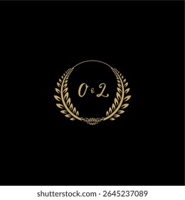 Beleza e vetor feminino logotipo inicial caligrafia logo de floral e botânica inicial com modelo criativo para qualquer empresa ou negócio