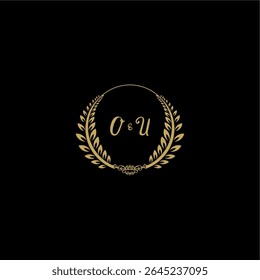 Beleza e vetor feminino logotipo inicial caligrafia logo de floral e botânica inicial com modelo criativo para qualquer empresa ou negócio