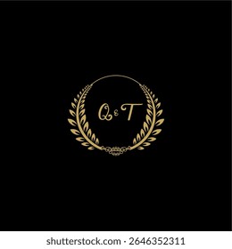 Logotipo inicial de la escritura a mano del logotipo de la belleza y del Vector femenino con la Plantilla creativa para cualquier compañía o negocio