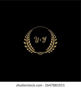 Logotipo inicial de la escritura a mano del logotipo de la belleza y del Vector femenino con la Plantilla creativa para cualquier compañía o negocio