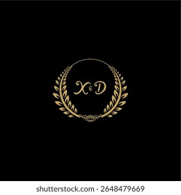 Logotipo inicial de la escritura a mano del logotipo de la belleza y del Vector femenino con la Plantilla creativa para cualquier compañía o negocio