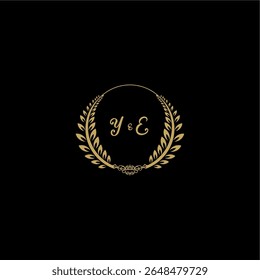 Logotipo inicial de la escritura a mano del logotipo de la belleza y del Vector femenino con la Plantilla creativa para cualquier compañía o negocio