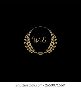 Logotipo inicial de la escritura a mano del logotipo de la belleza y del Vector femenino con la Plantilla creativa para cualquier compañía o negocio