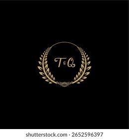 Logotipo inicial de la escritura a mano del logotipo de la belleza y del Vector femenino con la Plantilla creativa para cualquier compañía o negocio