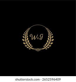 Logotipo inicial de la escritura a mano del logotipo de la belleza y del Vector femenino con la Plantilla creativa para cualquier compañía o negocio