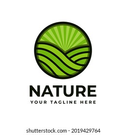 Beauty flora logo, Organic concept creative symbol of nature.vector icon. Types of corporate identity logos.