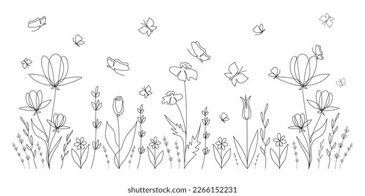 Beauty floral pattern the