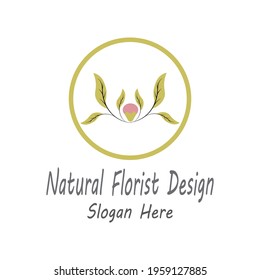 Beauty Florist botanical flower vector design