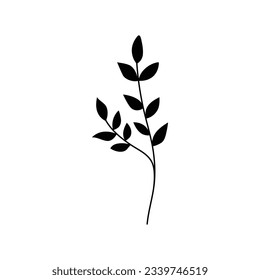 Beauty florist vector icon design template