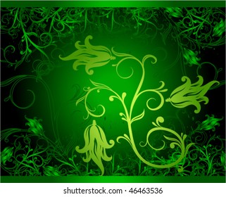 beauty flower concept