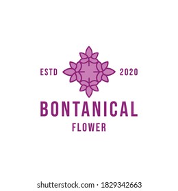 Beauty Flower Logo design Vector