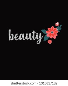 beauty flower slogan