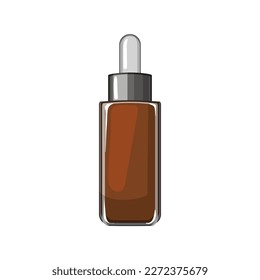 beauty foundation cream cartoon. beauty foundation cream sign. isolated symbol vector illustration