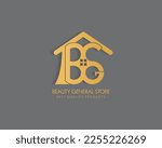 beauty general store logo design	
